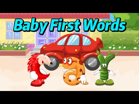 Baby First Words | Learn CAR with Fun Songs&Stories for Toddlers | Kids Vocabulary | EarlyLearning