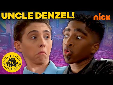 Uncle Denzel Washington Is The Party Police! | All That