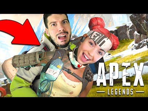 Carrying my Boyfriend to a WIN in Apex Legends Season 3!