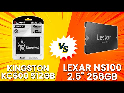 Kingston KC600 512GB vs Lexar NS100 2.5" 256GB - SSD Showdown! (Which One Should You Buy?)