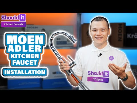 How to Install Moen Adler Kitchen Faucet - Shouldit Kitchen Faucet Series