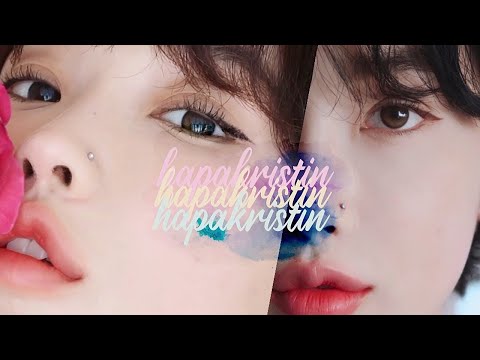 영롱보스✨ 호박구슬 렌즈🔮 진짜 이런렌즈 처음 볼걸요?..(하파크리스틴 신상 포함 4종 리뷰❤️)+이벤트 종료✨