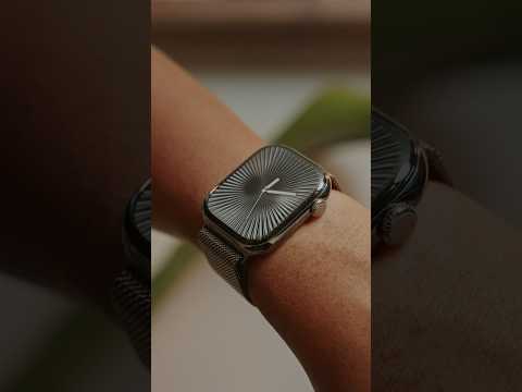 Cozy Apple Watch X Unboxing - Natural Titanium