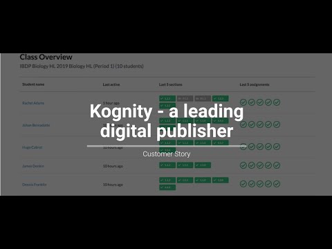 Kognity Customer Success Story