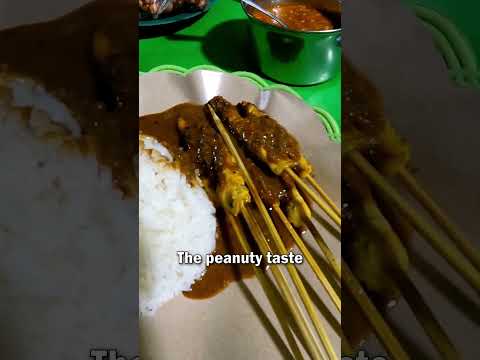 Chicken Satay in Makassar, Indonesia 🇮🇩