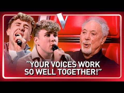 The Voice Coaches were SURPRISED to find IDENTICAL TWINS on stage! | Journey