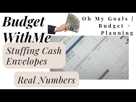 BUDGET WITH ME - Paycheck + Stuffing Cash Envelopes | Time to Use Our Sinking Funds | Real Numbers