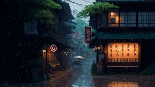 RAINING IN ＯＳＡＫＡ 🌧️ Rain Lofi Songs To Make You Escape From Reality 🌧️ Night Lofi Playlist