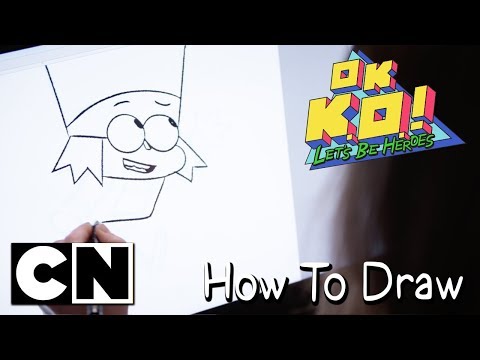 OK K.O.! Let's Be Heroes | How To Draw: K.O.