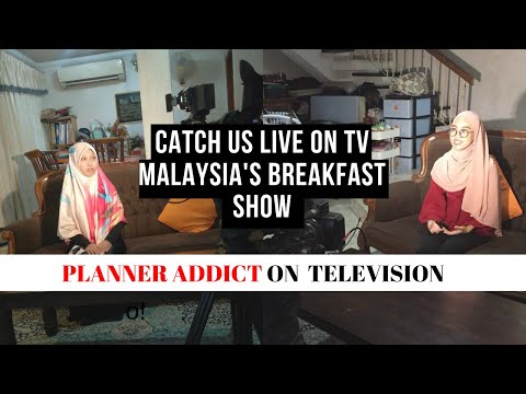 Planner Addict Girls Live on Malaysia's Breakfast show MHI TV3 | Skippyskittle |  Malaysia