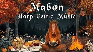 Mabon 🍂🍎- Harp Celtic Music 432 Hz - Enchanting Witchcraft Music - 🌙 Magical, Fantasy, Witchy Music