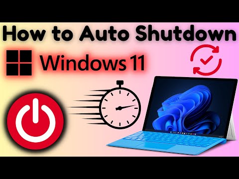 How to Auto Shutdown in Windows 11 | How to Set PC Auto Shutdown Timer in Windows 11