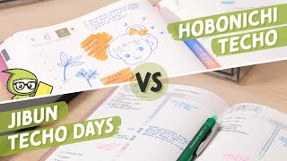 Hobonichi Techo vs Jibun Techo DAYs 📔 Daily Planner Comparison