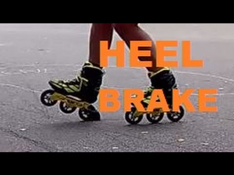 How to HEEL BRAKE on Inline Skates | ROLLERBLADE BASICS Ep 2