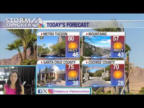 Tucson weather - Warm temperatures continue through the rest of the week