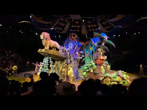 Lion King show at Hongkong Disneyland 2019