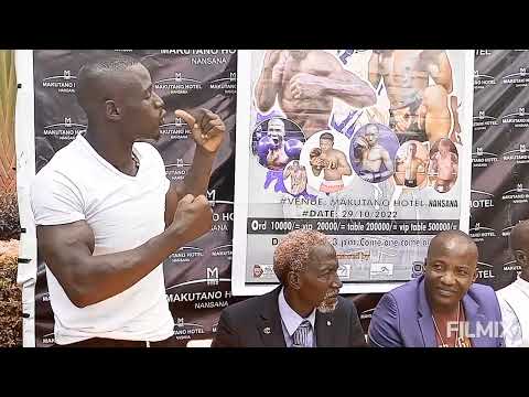 MUSISI 'BREAKER BREAKER'- COACH KAWAGA Trade Blows At Launch Of Their Much Anticipated Fight,OCT 29.