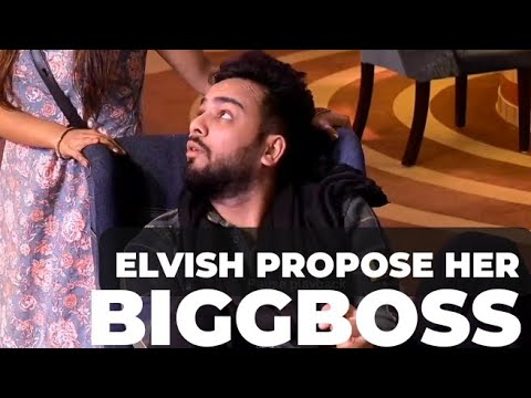 elvish yadav propose her | biggbossott season 2| #elvishyadav#fukrainsaan #biggboss#youtubevideo