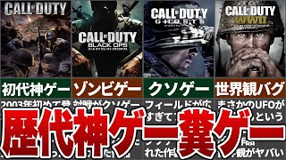 【COD】約20年に渡るCODの歴史を全てまとめてみた