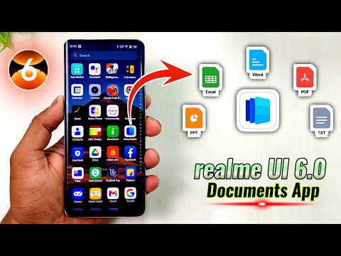 realme UI 6.0 Documents App For Old realme, OPPO & OnePlus Devices | realme UI 6.0 System Apps