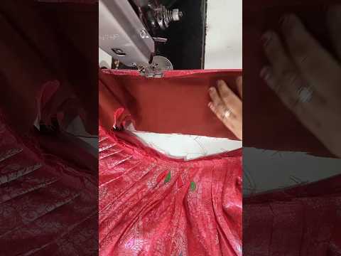 Lehenga stitching tutorial#how to stitch belt on lehenga#new tailoring tricks