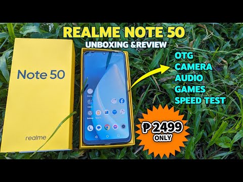 Realme Note 50 Product Review SULIT nga ba? sa halagang ₱ 2,499