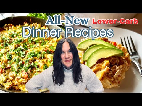 LOW CARB RECIPES | KETO RECIPES | EASY DINNER IDEAS | 4 LOW CARB MEALS