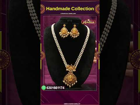 #Shorts #Handmade #pearljewellery  | Ambica Fashion Jewellery