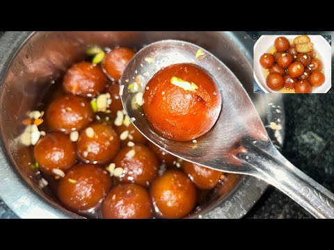 Gulab jamun😋 recipe || How to make soft, juicy instant Gulab jamun with tips in telugu #gulabjamun