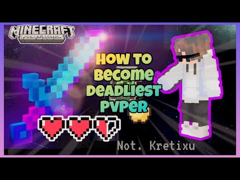 How To Become Deadliest Pvper in Minecraft pocket edition in mobile 📲 🔥🔥😈Like Pro player #mcpehindi