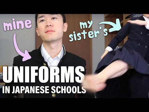 How to wear a Japanese school uniform