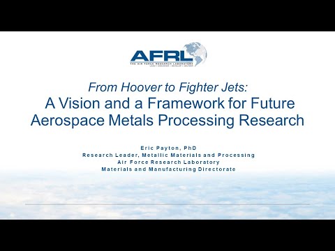 From Hoover to Fighter Jets: Vision and a Framework for Future Aerospace Metals Processing Research