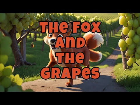 The Fox and the Grapes | Aesop's Fables | 伊索寓言 | 酸葡萄的狐狸 | イソップ寓話 | キツネとブドウ