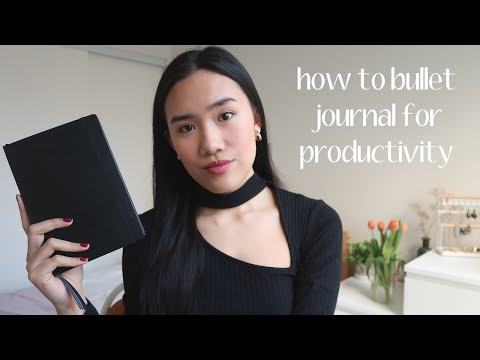 how to bullet journal for productivity | 5 bullet journal tips to increase productivity!