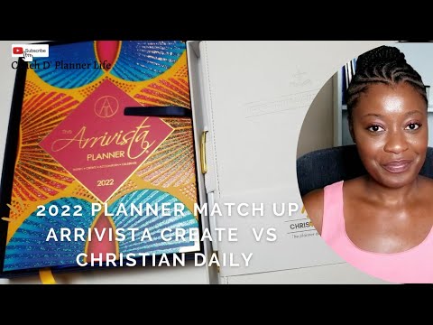 2022 Planner Match Up| Arrivista Planner vs Christian Daily Planner