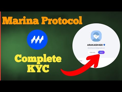 Marina Protocol Update | Complete KYC and Get Verified | #airdrop #kyc