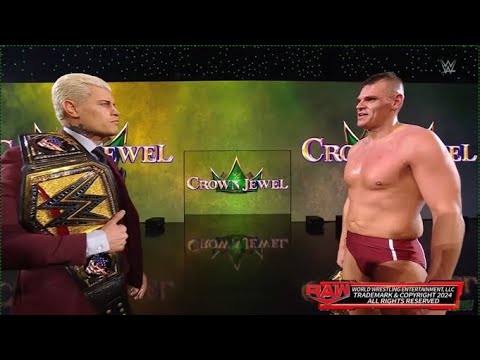 Cody Rhodes Goes Face To Face With Gunther WWE Raw 10/7/24