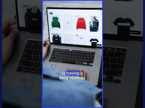 🛍️ Boost E commerce SEO with THIS Blog Strategy!   #shorts