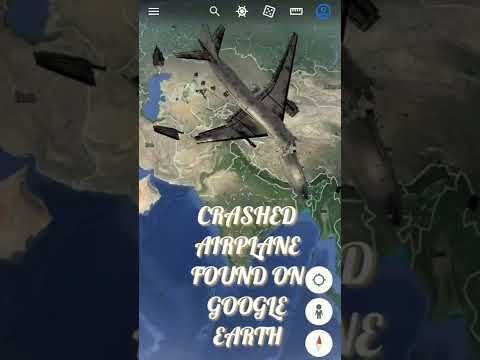 Crashed Airplane Found🤯In Google Map|Google Map Secrets|