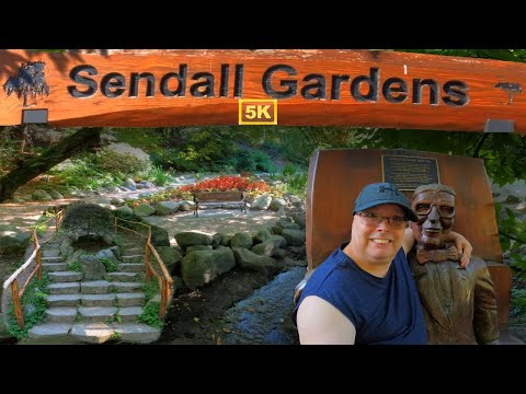 RELAXATION WALK THROUGH: A Beautiful Sendall Botanical Gardens/Sendall Gardens Tropical Greenhouse🌷🌷