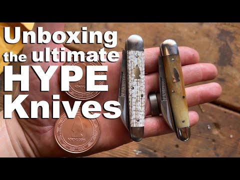 Unboxing 2 Extremely Hard to Get Pocket Knives.  The Northwoods Bear Lake.