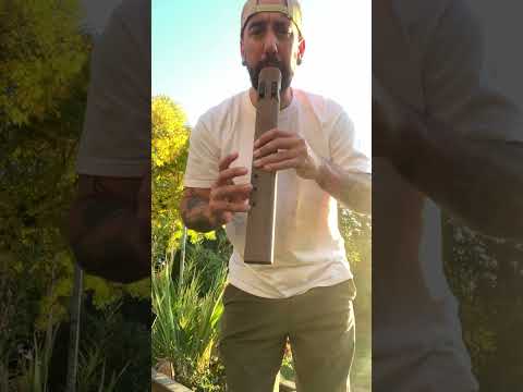 3D Printed Native American Style Drone Flute made by I Am Sound Flutes in F#