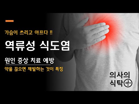 재발하는 역류성 식도염 원인 : 치료 : 예방