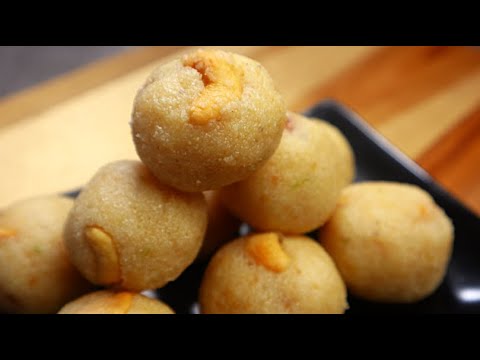 Rava Ladoo Recipe|Quick Rava Ladoo Recipe|Ravva laddu|