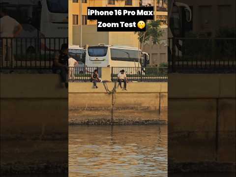 iPhone 16 Pro Max Zoom Test 📸📱#mobilephotography #apple #technology #shorts