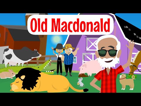 Old Macdonald Nursery Rhyme for Kids | Funny Animated Video