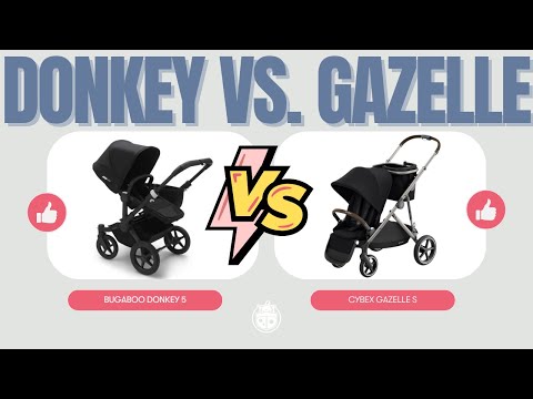 Bugaboo Donkey 5 vs. Cybex Gazelle S | Stroller Review | Double Stroller Comparison