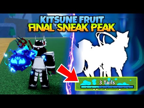 🦊 Kitsune Fruit Final Sneak Peak!! New "NINE TAIL" Meter System!! (Blox Fruits)