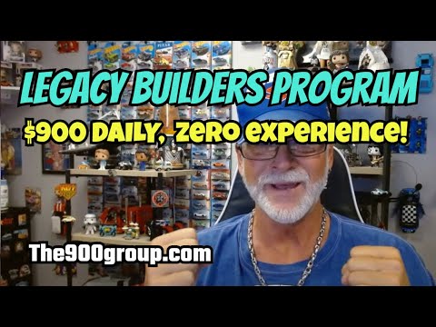 LEGACY BUILDERS PROGRAM: $900.00 Daily Pay, Zero Experience!