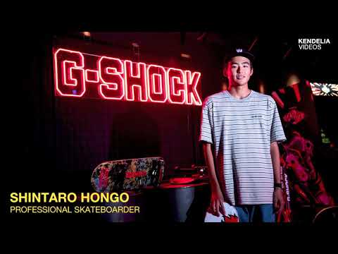 Skateboarders Shintaro Hongo & Kaito Sagawa x Casio G-Shock GM-5600